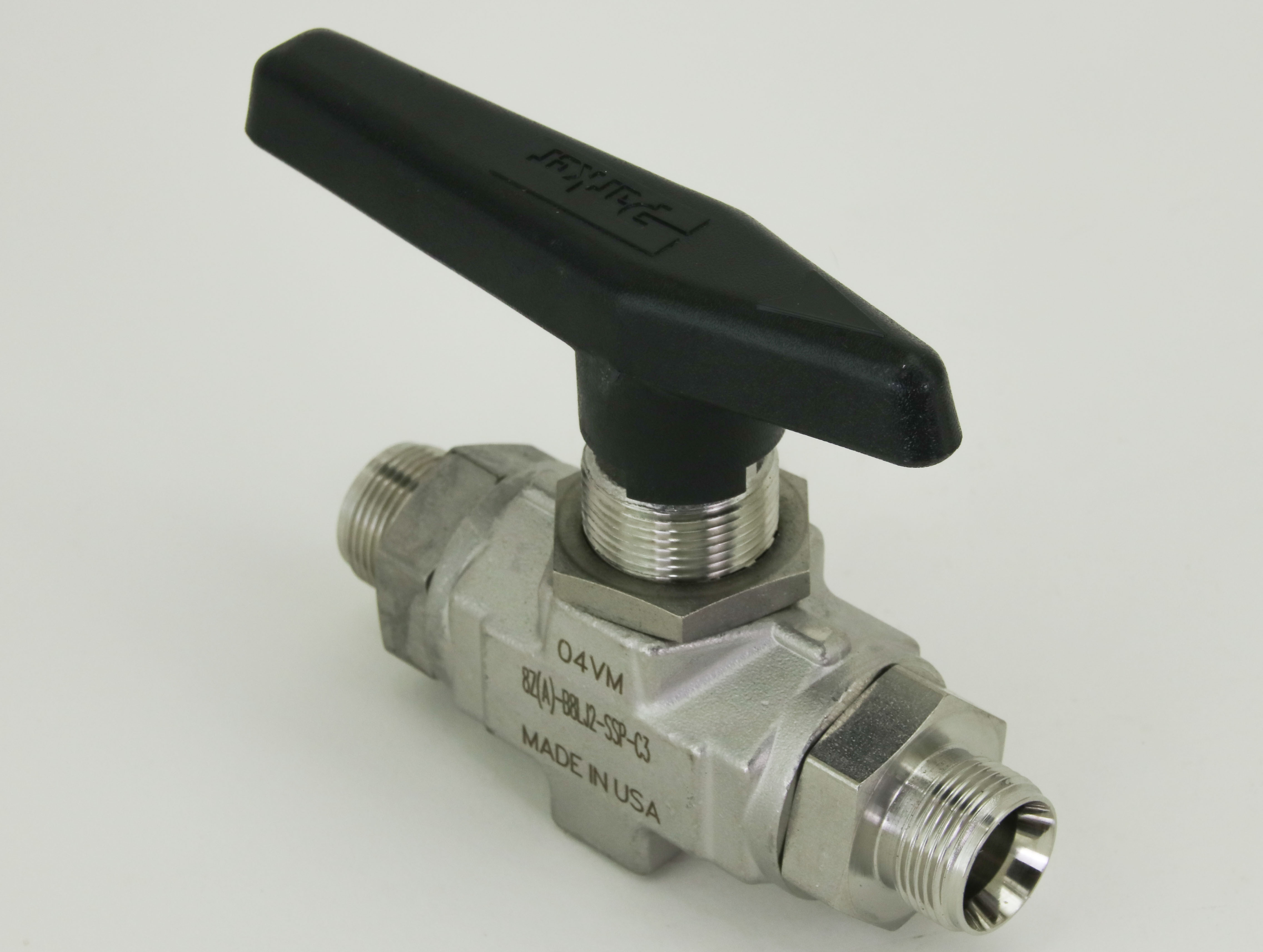 11591 PARKER TWO WAY B-SERIES BALL VALVE 8Z(A)-B8LJ2-SSP-C3 – J316Gallery